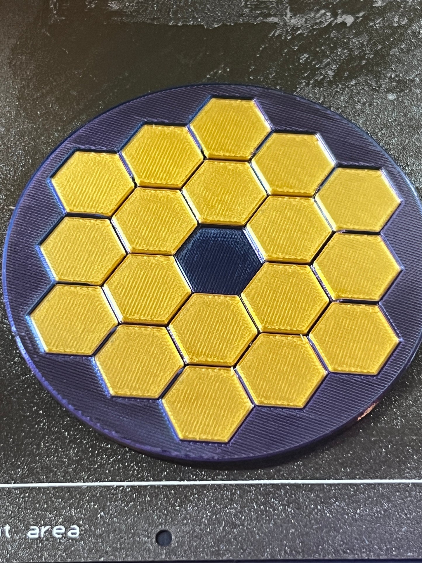 James Webb Space Telescope 3D printed coasters (set x4) and Stand