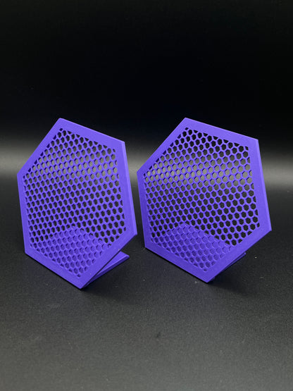 Collectible Pin Stand Hexagon 3DPRINTED for Collectors | 3-6 pins | Pins not included