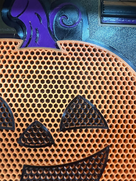 Halloween Spooktacular Pin Collectors Stand 3DPRINTED | Holds 5-10 pins | Pins not included