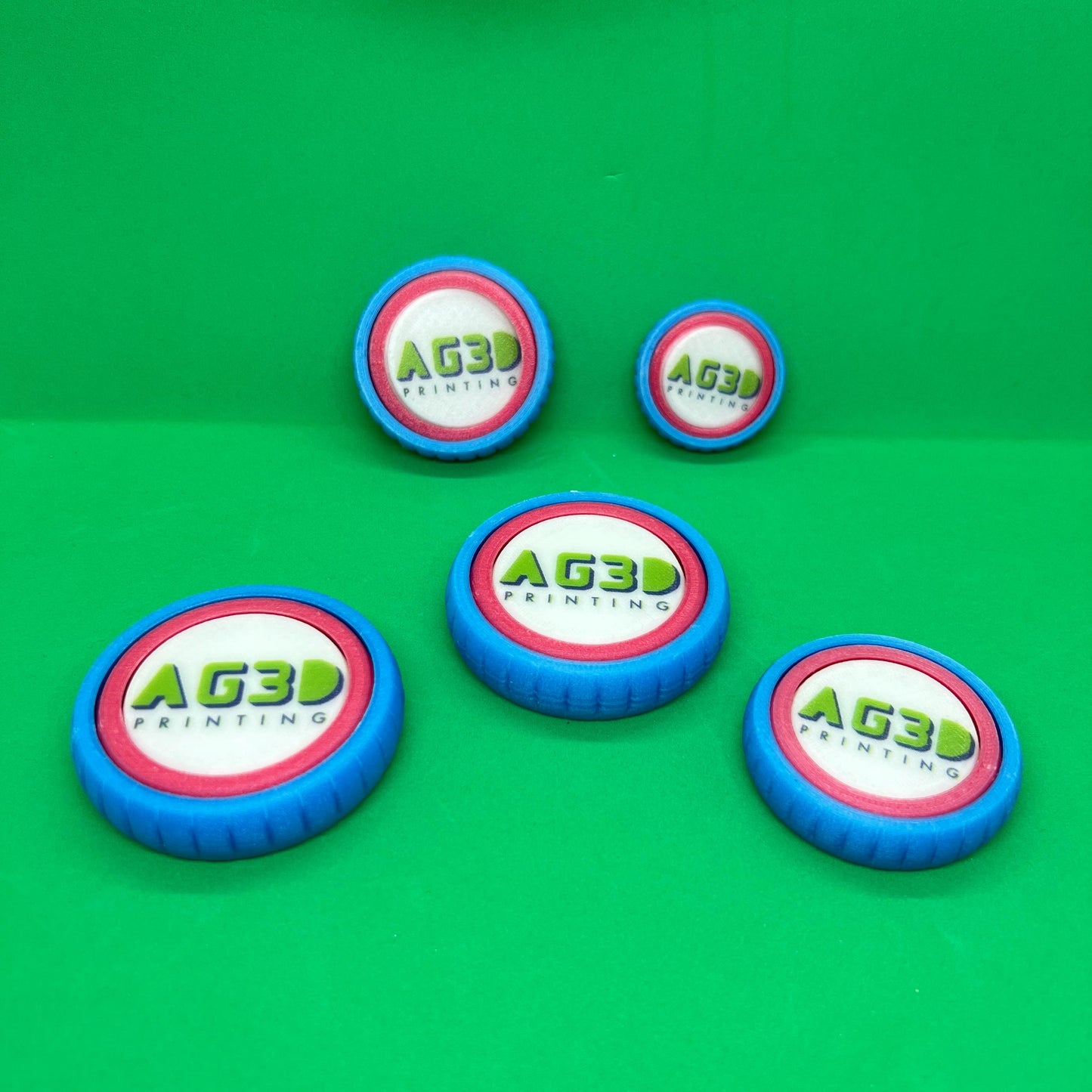 Custom 3D Printed Fidget Spinner for Business Trade Shows, Company Swag, Personalized Merch | ADD YOUR LOGO