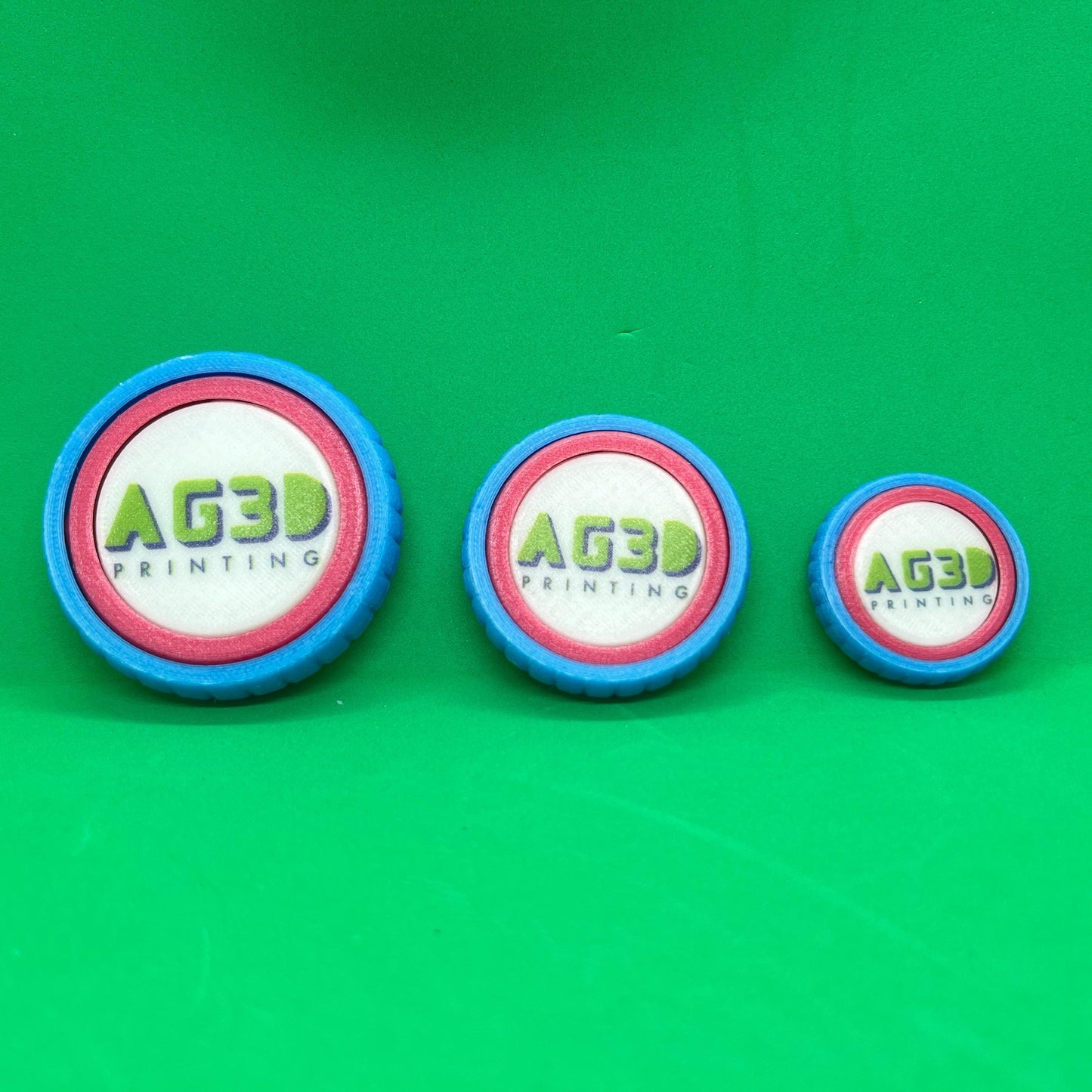 Custom 3D Printed Fidget Spinner for Business Trade Shows, Company Swag, Personalized Merch | ADD YOUR LOGO