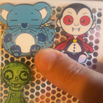 Collectible Pin Stand Hexagon 3DPRINTED for Collectors | 3-6 pins | Pins not included