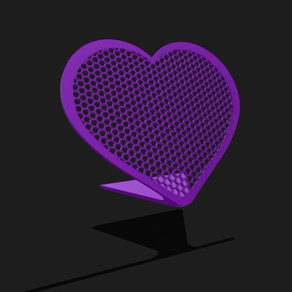 Heart Shaped Jewelry & Collectible Pin Stand